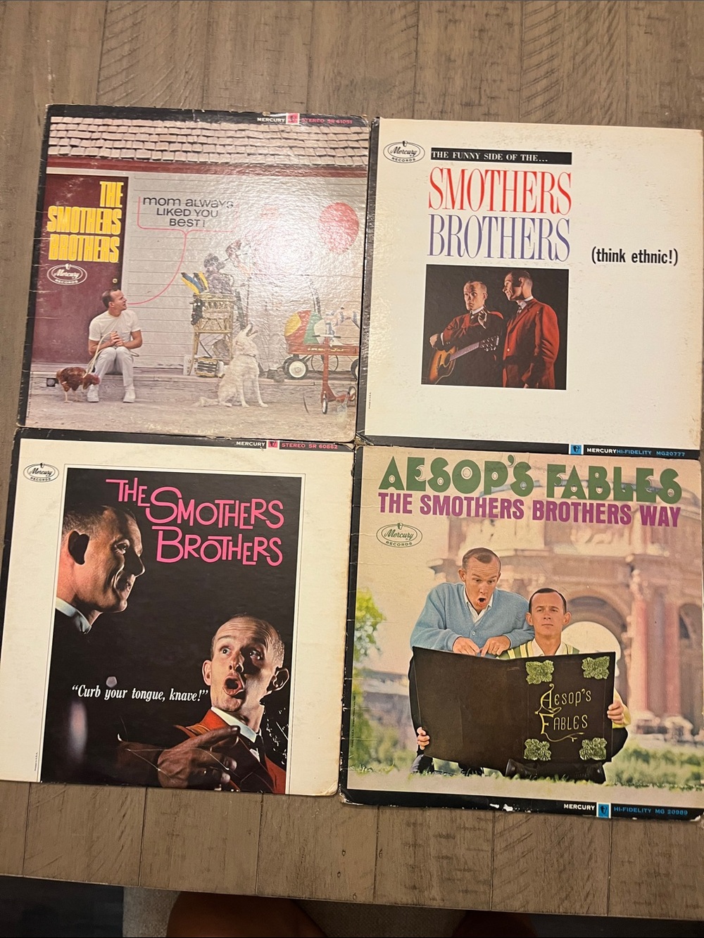 The Smothers Brothers Vinyl LP Lot - Multicolor Covers